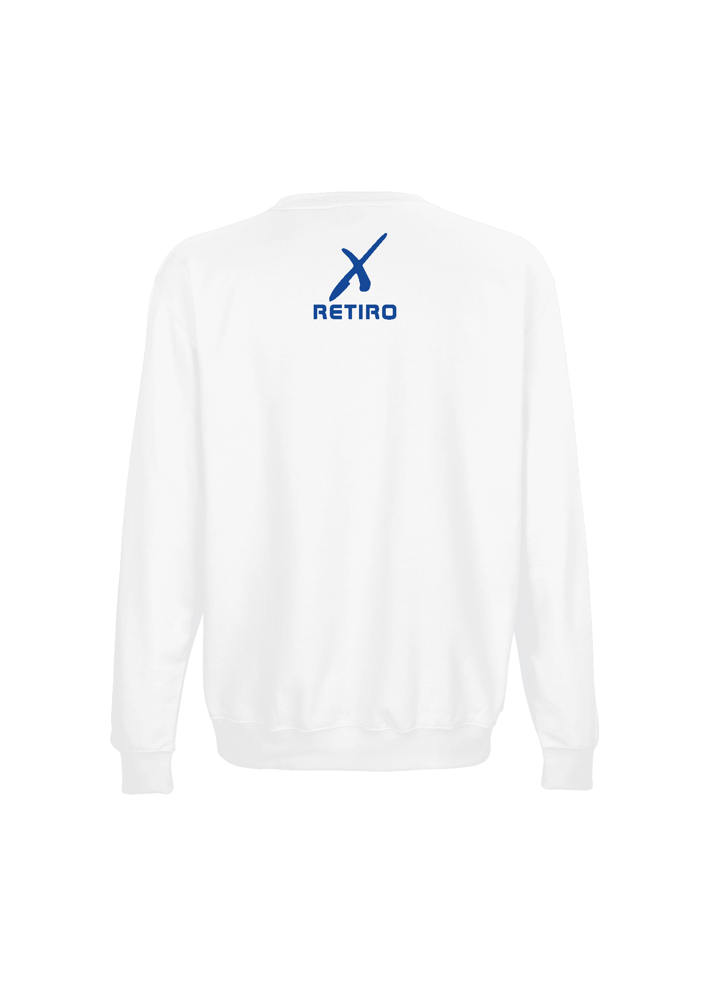 Sudadera blanca 012 XFITNESS RETIRO - XFR12-COLUMBIABLANCDOS