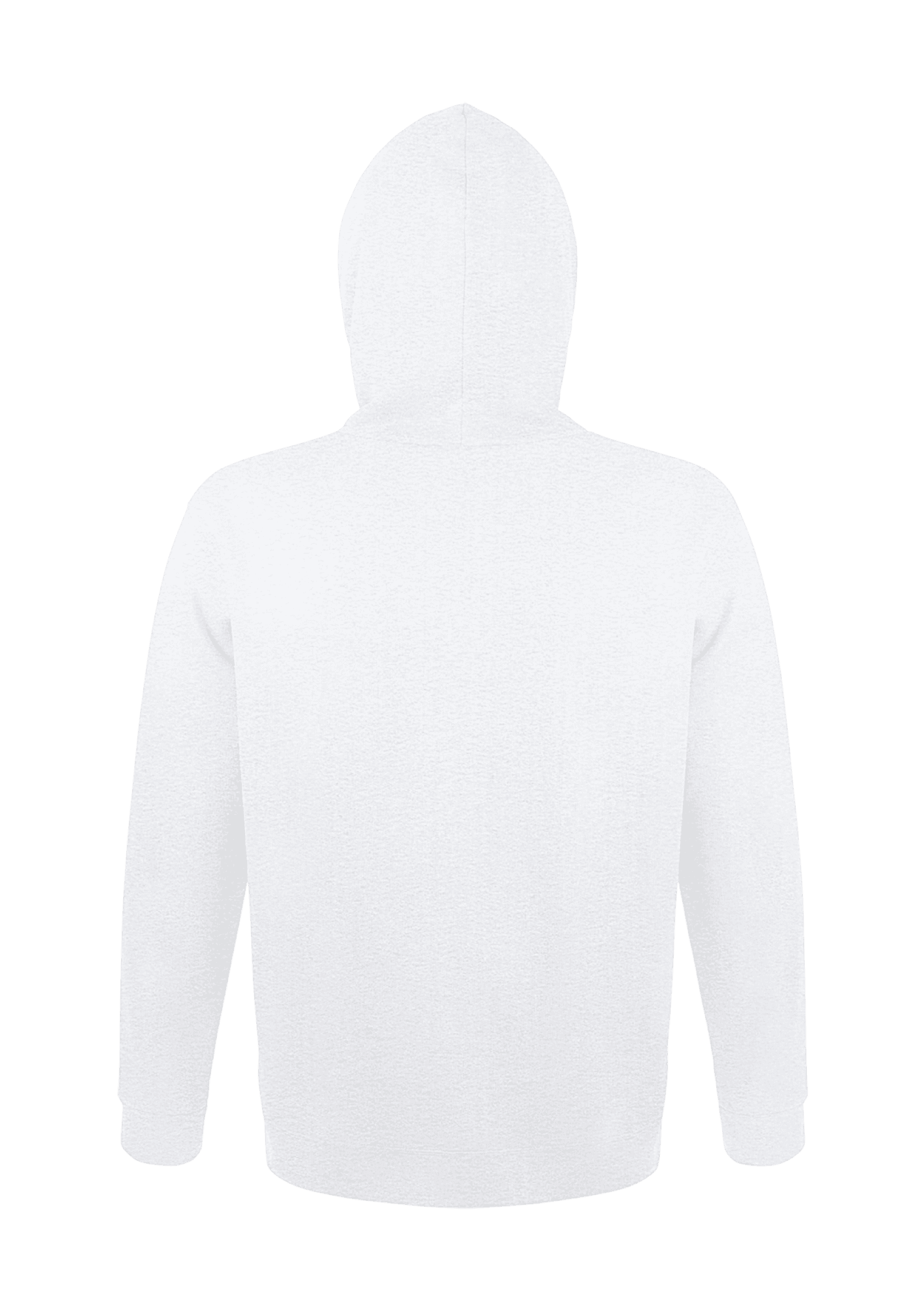 Sudadera con capucha blanca 016 XFITNESS RETIRO - XFR16-SNAKEBLANCDOS