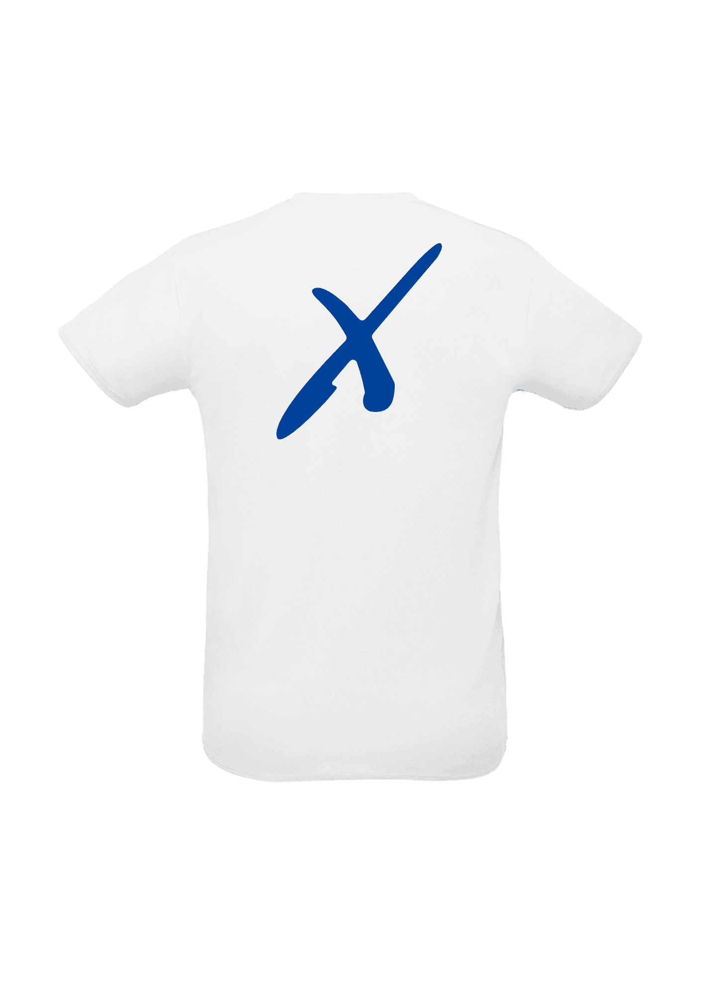 Camiseta técnica blanca unisex 130g 018 XFITNESS RETIRO - XFR18-SPRINTBLANCDOS